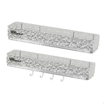 Полки для ванной комнаты, настенное крепление Caddy, держатель для шампуня, полка для душа без сверла