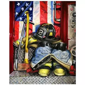 Полная 5D Diy Алмазная Картина Бейсбольное оборудование Вышивка Крестом Домашний Декор Ручной Работы Подарок 25x30cm