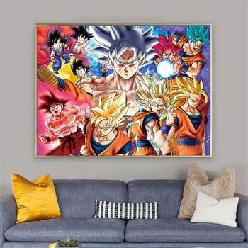 Полная 5D Diy Алмазная Картина Коллекция Мультяшных Воинов Вышивка Крестом Домашний Декор Ручной Работы 20X25CM