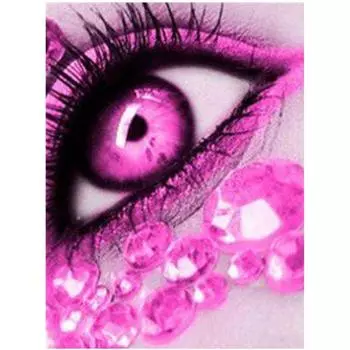 Полная 5D Diy Алмазная Картина Красивые Глаза Алмазная Вышивка Крестом Наборы Домашний Декор Подарок Ручной Работы 20x30cm