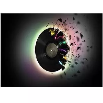 Полная 5D Diy Алмазная Картина Крутая Дисковая Мозаика Вышивка Крестом Домашний Декор Ручной Работы Подарок 20X25CM