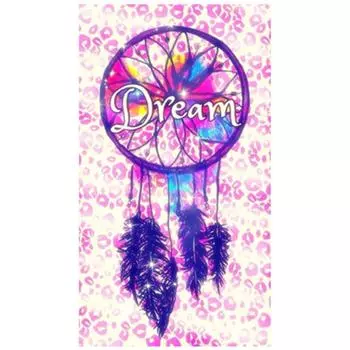 Полная 5D Diy Алмазная Картина Мечта Колокольчик Мозаика Вышивка Крестом Домашний Декор Ручной Работы Подарок 20X25CM