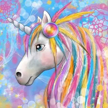 Полная 5D Diy Алмазная Картина Мечта Ягненок Вышивка Крестом Домашний Декор Ручной Работы Подарок 25x25cm