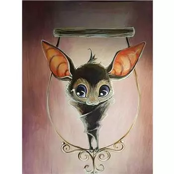 Полная 5D Diy Алмазная Картина Милые Животные Мозаика Вышивка Крестом Домашний Декор Ручной Работы Подарок 20X25CM