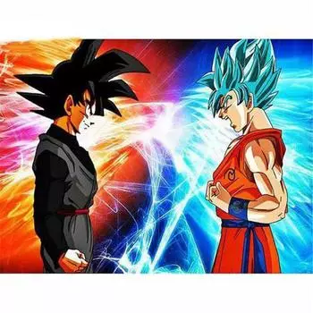 Полная 5D Diy Алмазная Картина Мультяшные Воины Дуэль Вышивка Крестом Домашний Декор Ручной Работы Подарок 25x30cm