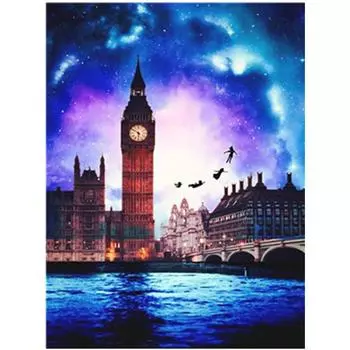 Полная 5D Diy Алмазная Картина Пейзаж Вид Алмазная Вышивка Крестом Домашний Декор Ручной Работы Подарок 25x30cm