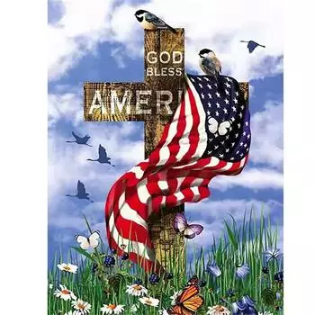 Полная 5D DIY Алмазная картина тоска по свободе Алмазная вышивка Мозаика Наборы Вышивка крестом Домашний декор Подарки ручной работы Round 20x30cm