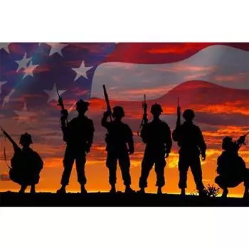 Полная 5D Diy Алмазная Картина Воин Алмазная Вышивка Полная Выкладка Крестом Домашний Декор Ручной Работы Подарок 20x30cm