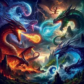 Полная алмазная картина «Животное Дракон» DIY Хобби Мозаика Мультфильм Вышивка крестом Набор для вышивки Распродажа Домашний Декор Подарок Full Round 20x20CM