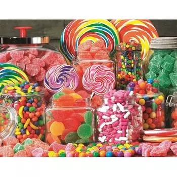 Полная алмазная вышивка 5d Алмазная картина Dessort Candy Mosaic Art 20X30CM
