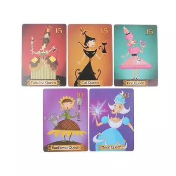 Полная английская настольная игра Sleeping Queens для 2-5 человек, семейный подарок, стратегическая игра Wake Up Queen, веселые детские игрушки