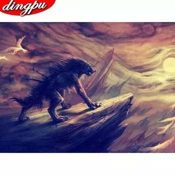 Полная дрель круглая алмазная вышивка картина вышивка крестом 5D Алмазная мозаика домашнее украшение 20X30CM