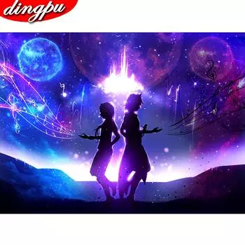 Полная дрель круглая алмазная картина 5D Маяк Алмазная художественная вышивка Пейзаж Мозаика Украшение для дома 20X30CM