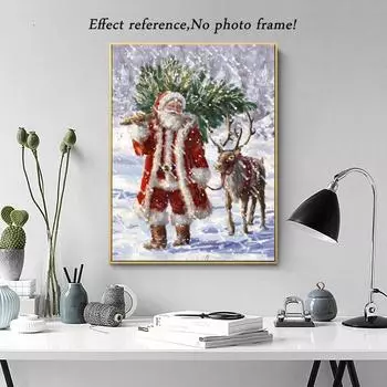 Полная круглая 5D алмазная картина пейзаж алмазная мозаика мультфильм мозаика вышивка крестом новое поступление домашний декор 15x20CM