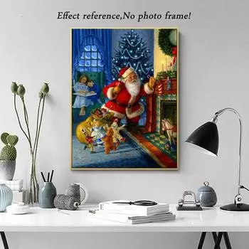 Полная круглая 5D алмазная картина Природа Пейзаж Алмазная мозаика Распродажа Мозаика Вышивка крестом Зимний домашний декор Подарок 15x20CM