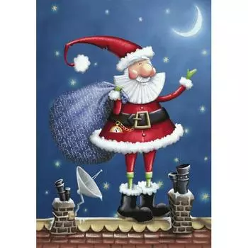 Полная круглая 5D алмазная картина Природа Пейзаж Алмазная мозаика Мультфильм Картина Вышивка Ремесло Домашний Декор Подарок 15x20CM