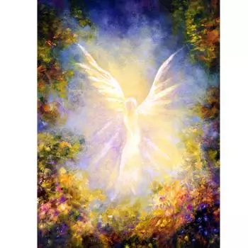 Полная круглая алмазная картина 5d DIY Алмазная вышивка Мозаика ручной работы Подарок Настенное искусство 20X30CM