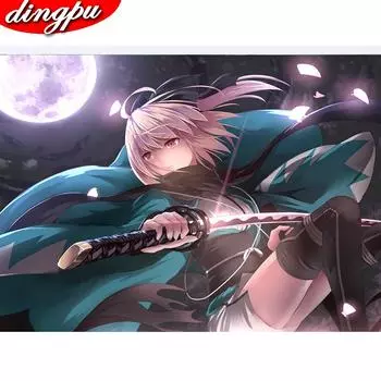 Полная круглая алмазная картина 5D Дом Пейзаж Алмазная художественная вышивка крестом Украшение для дома 20X30CM