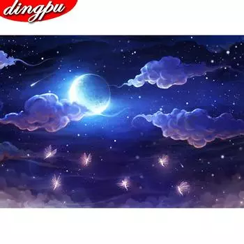 Полная круглая алмазная картина 5D кухонная сцена вышивка пейзаж украшение для дома подарок 20X30CM