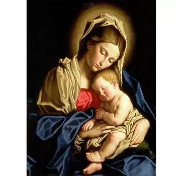 Полная круглая Алмазная картина Алмазная вышивка Мозаика Пейзаж Ручная работа Подарок Настенное искусство 20X30CM