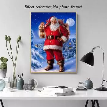 Полная круглая алмазная картина Пейзаж 5D DIY Алмазная вышивка Распродажа Живопись Вышивка Ремесло Домашний Декор Подарок 15x20CM