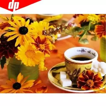 Полная круглая Алмазная мозаика Подсолнух 5D DIY Алмазная картина Вышивка 20X30CM