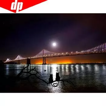 Полная круглая Алмазная вышивка Полный дисплей 5D DIY Вышивка крестиком Алмазная картина 20X30CM