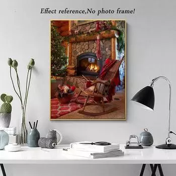 Полная круглая алмазная живопись Природа Пейзаж Алмазная мозаика Продажа Мозаика Вышивка крестом Ручная работа Горный хрусталь Искусство 15x20CM