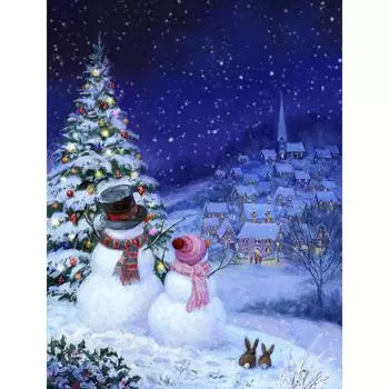 Полная площадь круглая алмазная картина 5D DIY Алмазная вышивка ручной работы подарок украшение дома Full Round 20X30CM