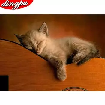 Полная алмазная вышивка 5D Волк Алмазная картина Вышивка крестом Мозаика с животными Домашний декор Подарок 20X30CM красный