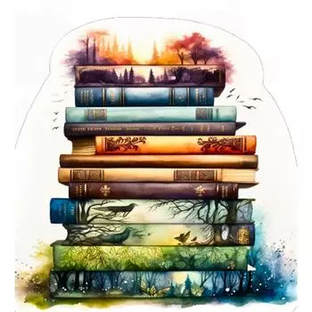 Полная вышивка Эко-хлопок 11CT Счетный дракон Книга для чтения Вышивка крестом 40x60см