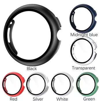 Полная замена стекла и крышки, закаленная стеклянная пленка для Google Pixel Watch слоновая кость