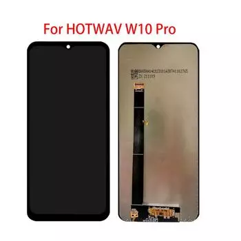 Полноэкранный ЖК-дисплей для HOTWAV W10 Pro, сенсорный экран, дигитайзер в сборе, замена чёрный