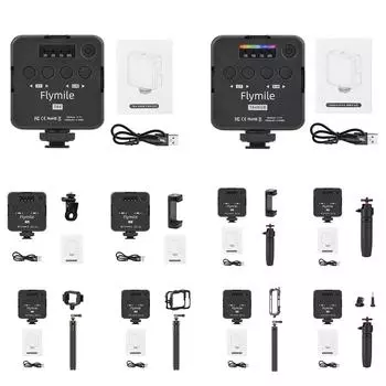 Полноцветный карманный светильник 2500-9000K Полноцветный заполняющий свет для Insta360 X4 POCKET 3/ACE PRO C