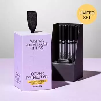 Полноцветный набор карандашей-консилеров The Saem Cover Perfection (1,7г,корейская косметика, КПОП