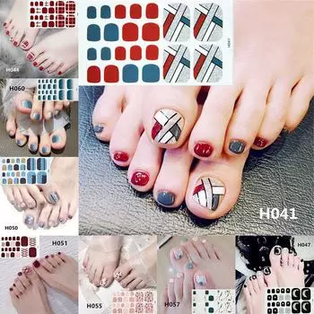 Полное покрытие для дизайна ногтей, самоклеящиеся накладные ногти, наклейки для ногтей, обертывания для ногтей, полоски для ногтей, наклейки для ногтей