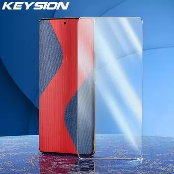 Полное покрытие из закаленного стекла KEYSION для Huawei Pura 70 Ultra P70 Pro HD, защитная стеклянная пленка для прозрачного экрана для Huawei Pura 70 Pro + for Pura 70 Pro чёрный