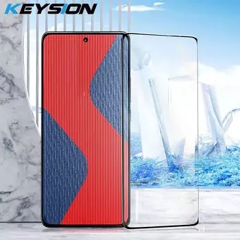 Полное покрытие из закаленного стекла KEYSION для OPPO Reno11 Pro 5G 11F 5G, защитная пленка для экрана для OPPO A58 A38 A18 A79 5G F25 Pro 5G for OPPO A18 чёрный