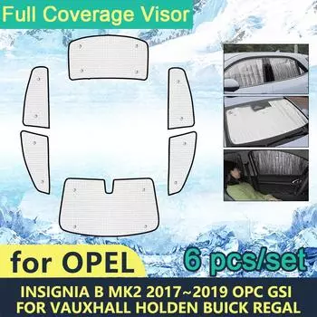 Полное покрытие солнцезащитные козырьки для Opel Insignia B 2017 2018 MK2 OPC GSI Vauxhall Holden, защита автомобиля, лобовые стекла сбоку