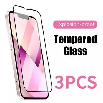 Полное защитное стекло для iPhone 15 14 13 12 11 Pro Max закаленное защитное стекло для iPhone 13 12 Mini X XS XR 7 8 Plus iphone 11 чистый