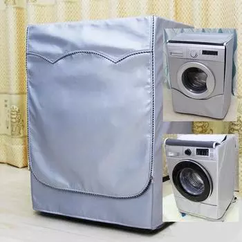Полное затенение Солнцезащитный чехол для стиральной машины Роликовый пылезащитный чехол для стиральной машины Защитный чехол для стиральной машины с фронтальной загрузкой Стиральная машина для сушки белья