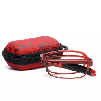 Полнокадровые очки для пресбиопии для пожилых людей для просмотра на мобильных телефонах, складные сверхлегкие очки для чтения, складные и прочные линзы для ПК +100