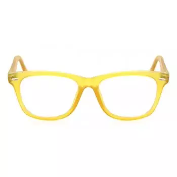 Полноободковые Квадратные Желтые Детские Очки Smartbuy Brianna Pk13f Модные Детские Очки Yellow/45