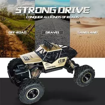 Полноприводная игрушечная модель с дистанционным управлением, 1:16, высокая мощность, альпинистский автомобиль с управлением эмоциями