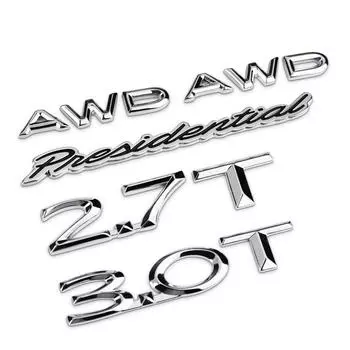 Полноприводной хвостовой привод с полным приводом, стандартная наклейка для модификации и обновления автомобиля, подходит для автомобилей стандартного объема 2,7 т, 3,0 т. AWD