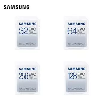 Полноразмерная SDHC-карта Samsung EVO Plus 32GB