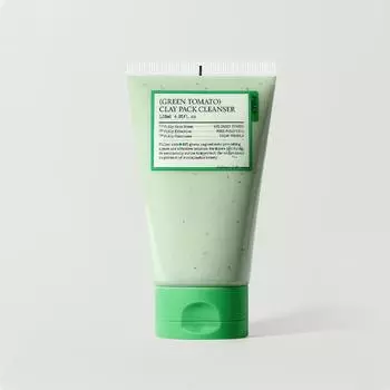 [ПОЛНОСТЬЮ] Очищающая маска с глиной и зелеными томатами (Очищающее средство с глиной) 120мл