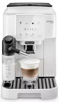 Полностью автоматическая кофемашина Magnifica Start ECAM22062W Кофемашина Эспрессо Машина Все 4 Меню Система Латте Крема Функция Мой Латте Кафе Латте