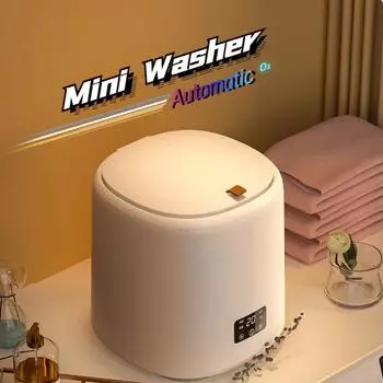 Полностью автоматическая мини-стиральная машина. Интеллектуальная машина для стирки, обезвоживания, сушки и стерилизации. Для нижнего белья, носков. A1Faucet Type