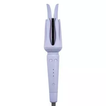 Полностью автоматическая плойка без повреждения волос, отрицательные ионы 32 мм, ленивая электрическая плойка, вращающаяся крупная волна W885Q фиолетовый